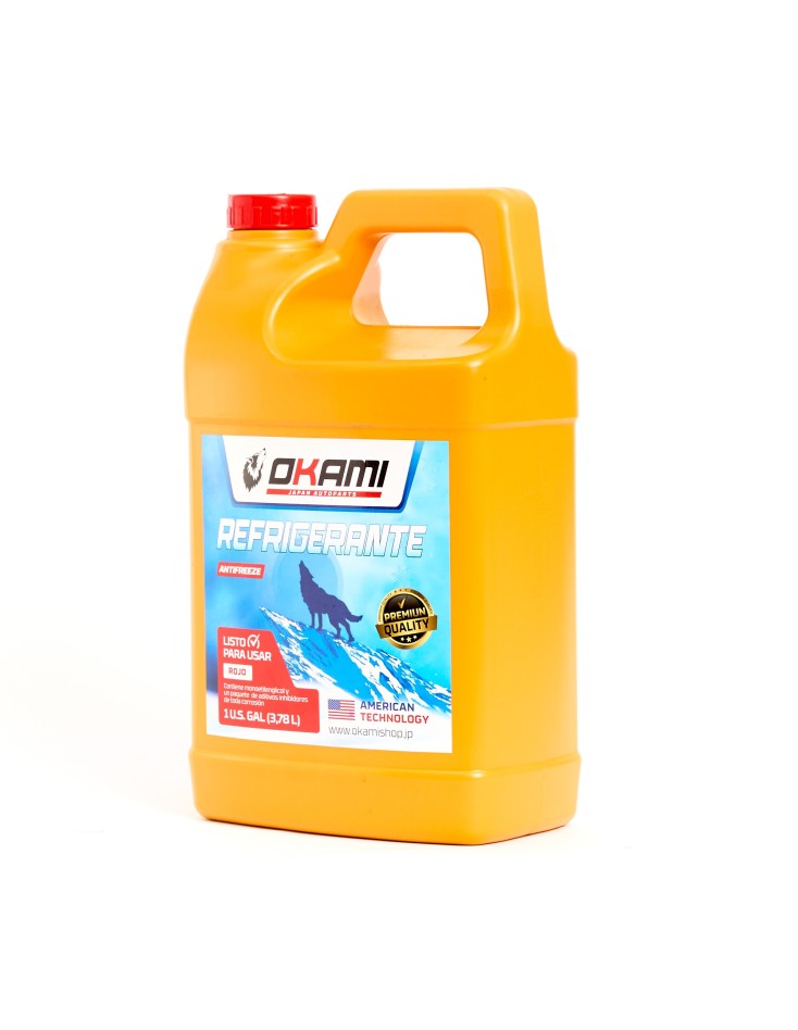 COOLANT 2.5 ROJO 1GL_OKAMI REFRIGERANTES