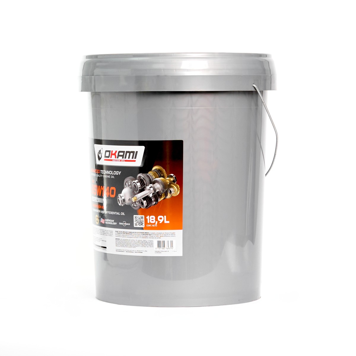 ACEITE SAE 85W140 GL-5 5GL