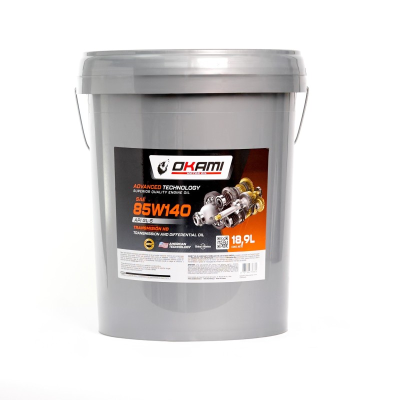 ACEITE SAE 85W140 GL-5 5GL