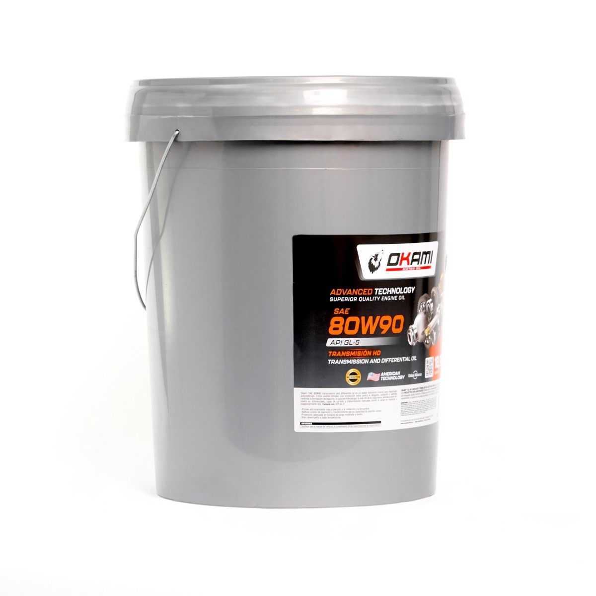 ACEITE SAE 80W90 GL-5 5GL