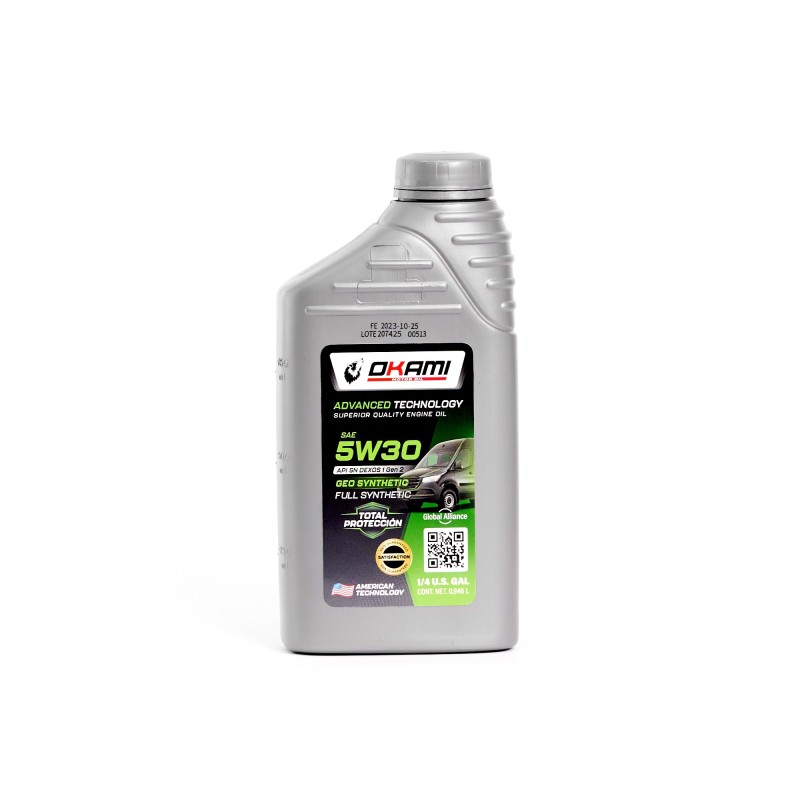 ACEITE SAE 5W30 FULL SYNTETHIC SN 1LT