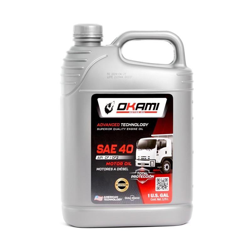 ACEITE SAE 40 API CF/CF2 1GL