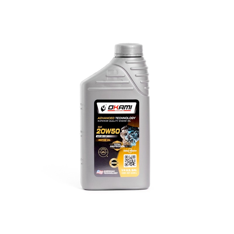 ACEITE SAE 20W50 SP 1LT