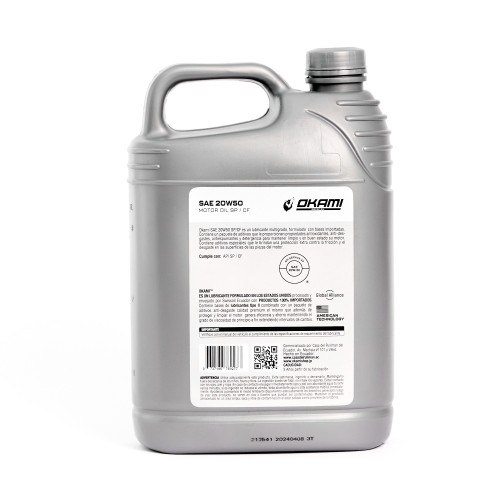 ACEITE SAE 20W50 SP 1GL