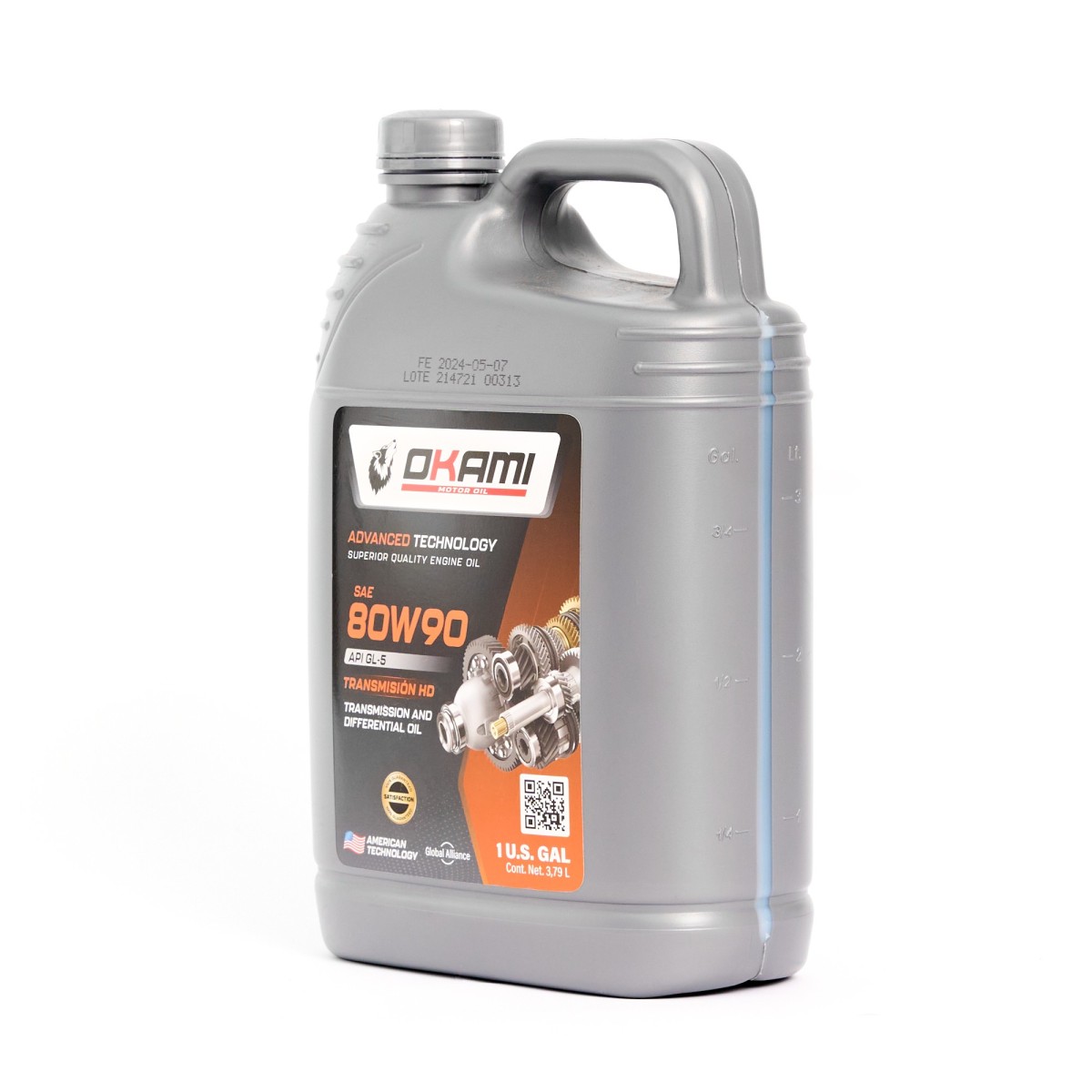 ACEITE SAE 80W90 GL-5 1GL