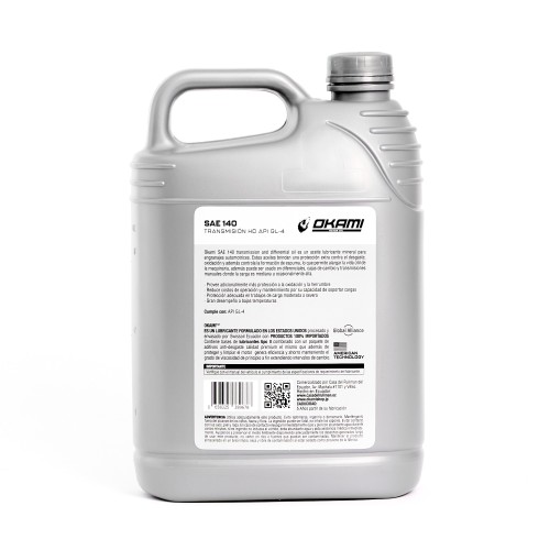 ACEITE SAE 140 GL-4 1GL