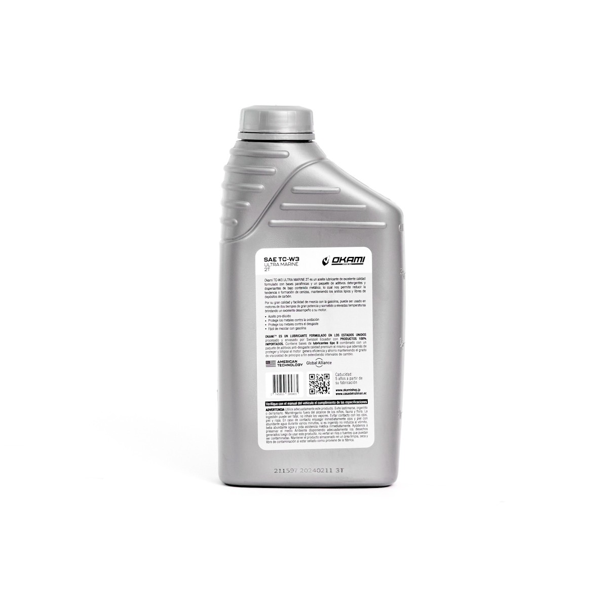 ACEITE ULTRA MARINE 2T TCW-3 1LT