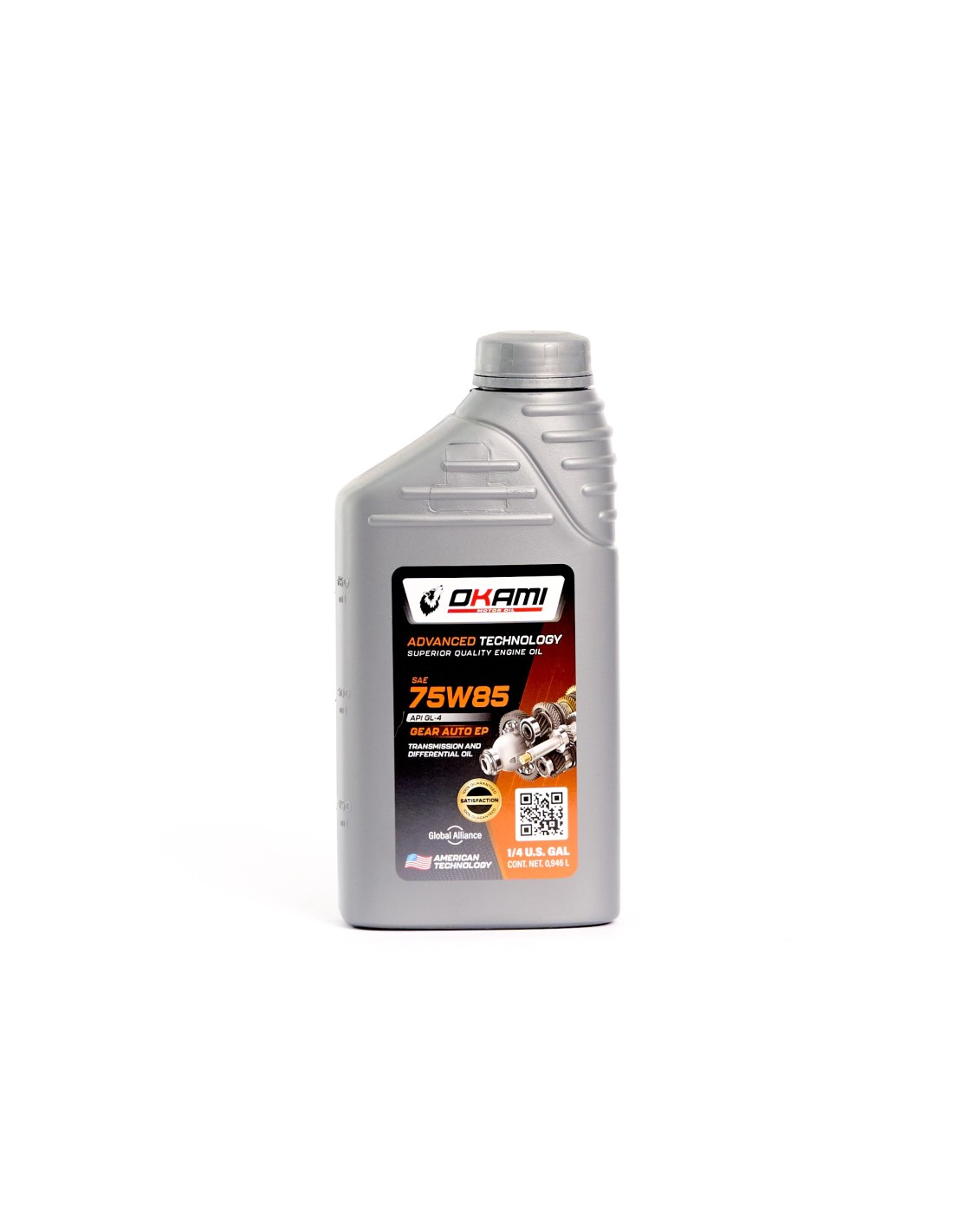 ACEITE TRANSMISION SAE 75W85 GL-4 1LT_OKAMI LUBRICANTES