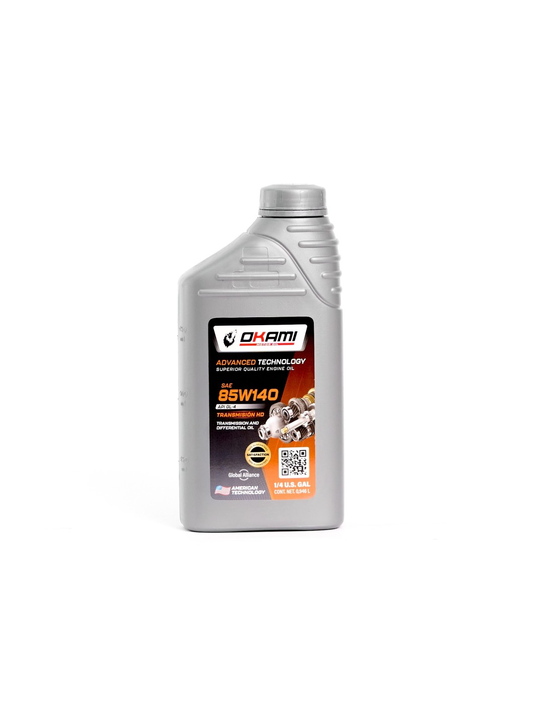 ACEITE SAE 85W140 GL-4 1LT_OKAMI LUBRICANTES