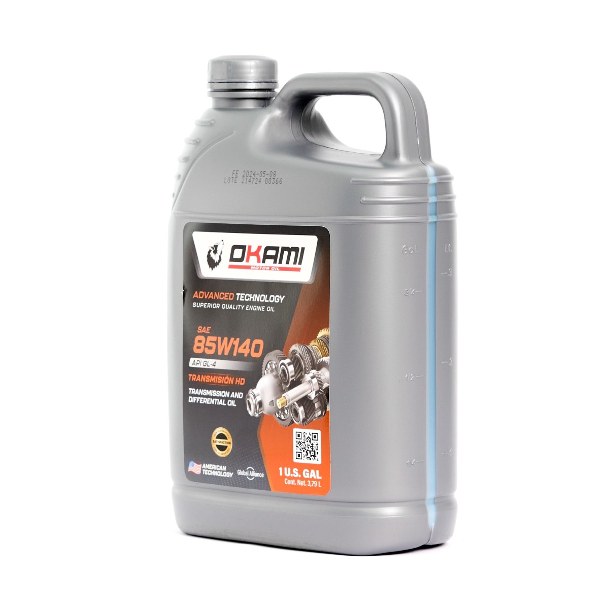 ACEITE SAE 85W140 GL-4 1GL