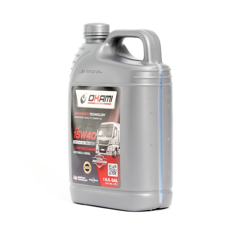 ACEITE SAE 15W40 SEMI-SINTET CI-4/SL 1GL 2