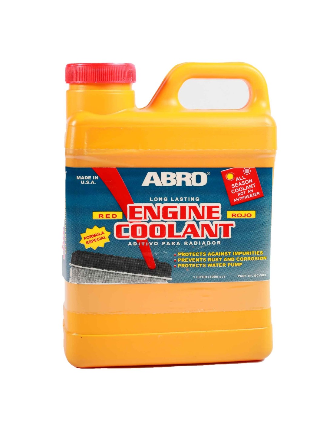 EC-502 LT_ABRO_REFRIGERANTE PARA RADIADOR ROJO 1LT