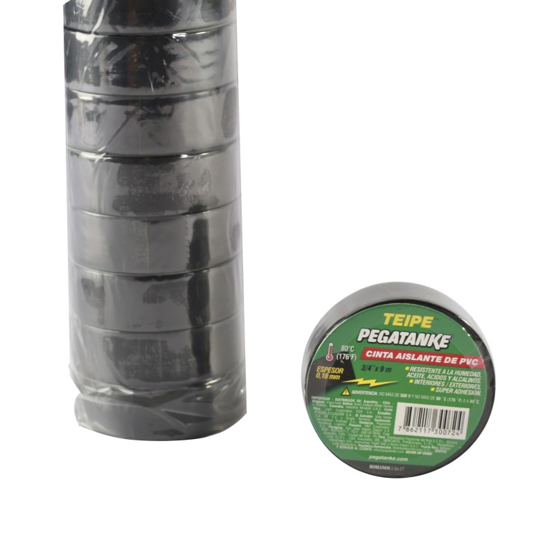 CINTA TEIPE - 9 METROS ROLLO DE 10 UNIDADES 2