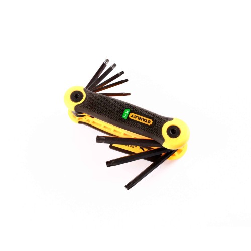 95IB69266 JGO 8 LLAVES PLEGABLES TORX PRO DE T9 A T4