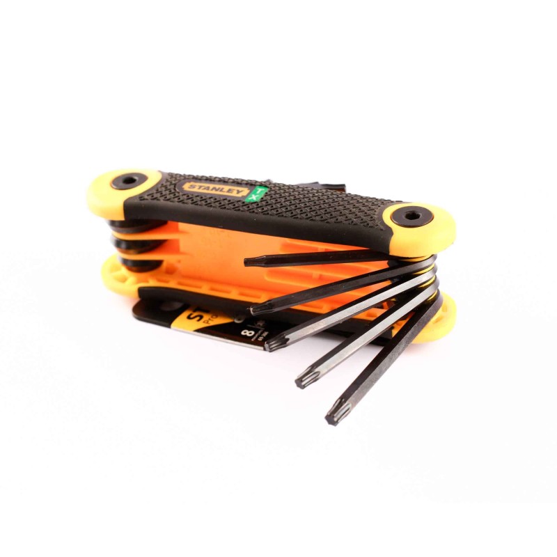 95IB69266 JGO 8 LLAVES PLEGABLES TORX PRO DE T9 A T4 2