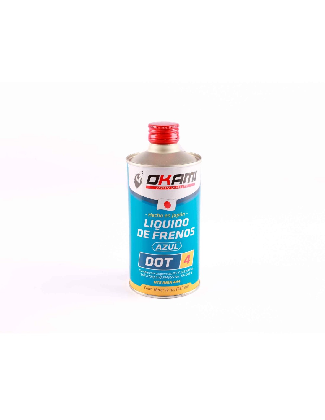 DOT4 (12OZ)_355ML_OKAMI LIQUIDO DE FRENO