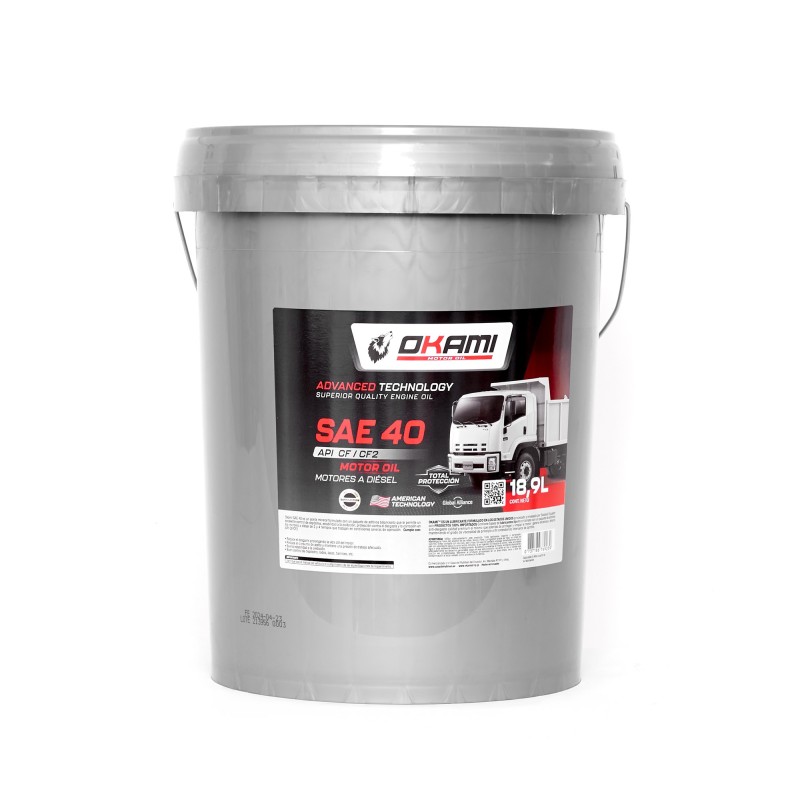 ACEITE SAE 40 API CF/CF2 5GL