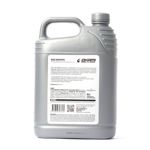 ACEITE SAE 80W90 GL-4 1GL