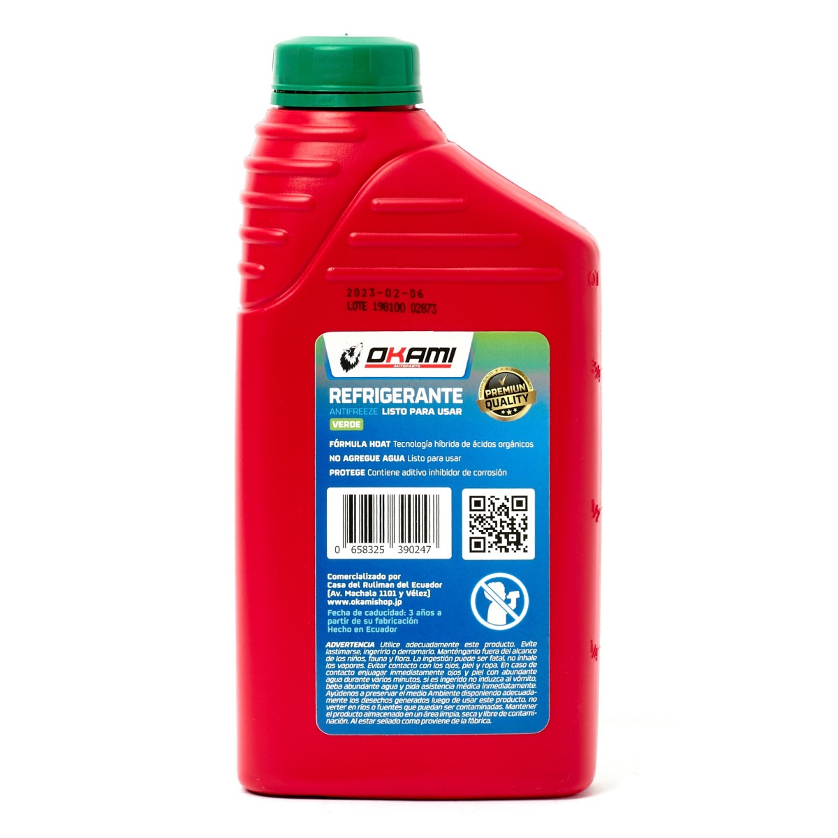 COOLANT 2.5 VERDE 1LT