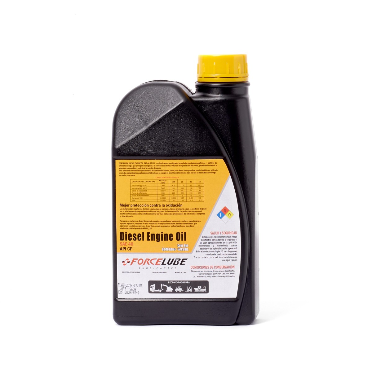 ACEITE DIESEL SAE 40 API- CF CJ. 1LT