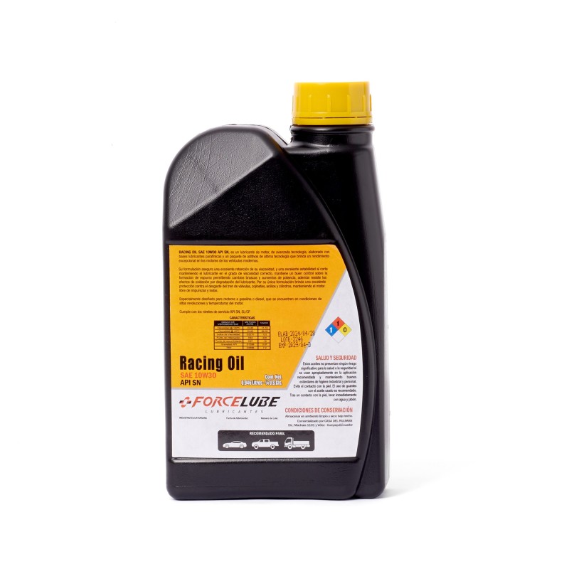 ACEITE SYNT SAE 10W30 API SN 1LT  SEMISINTETICO 2