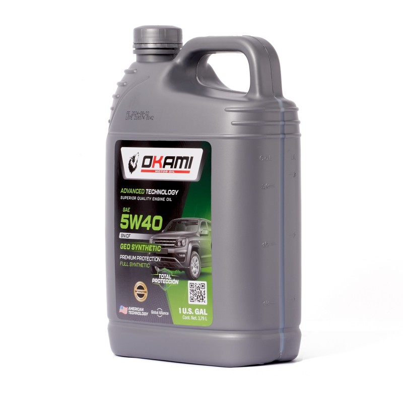 ACEITE SAE 5W40 FULL SYNTETHIC SN/CF  1GL 2