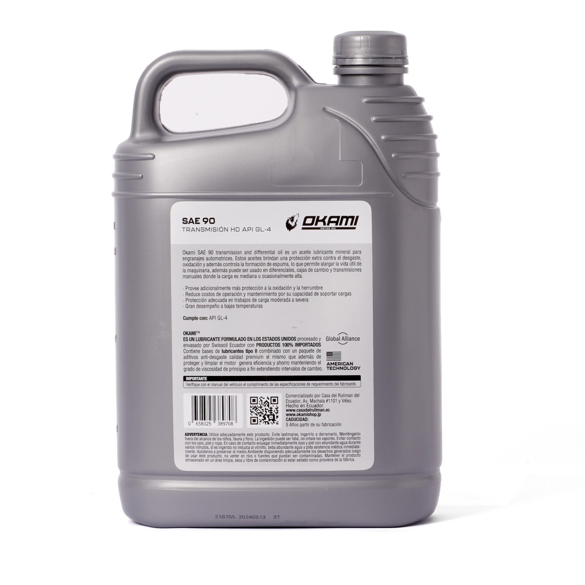 ACEITE SAE 90 GL-4 1GL