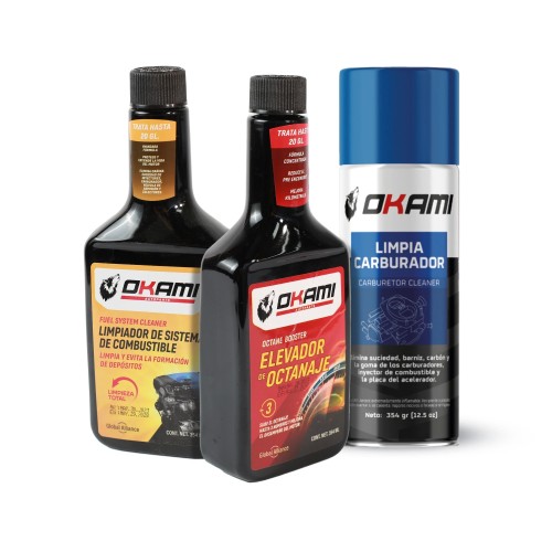 KIT ECOMMERCE 12C/U-LIMP CARBURA-LIMP COMBUSTI-ELVADOR OCTAN