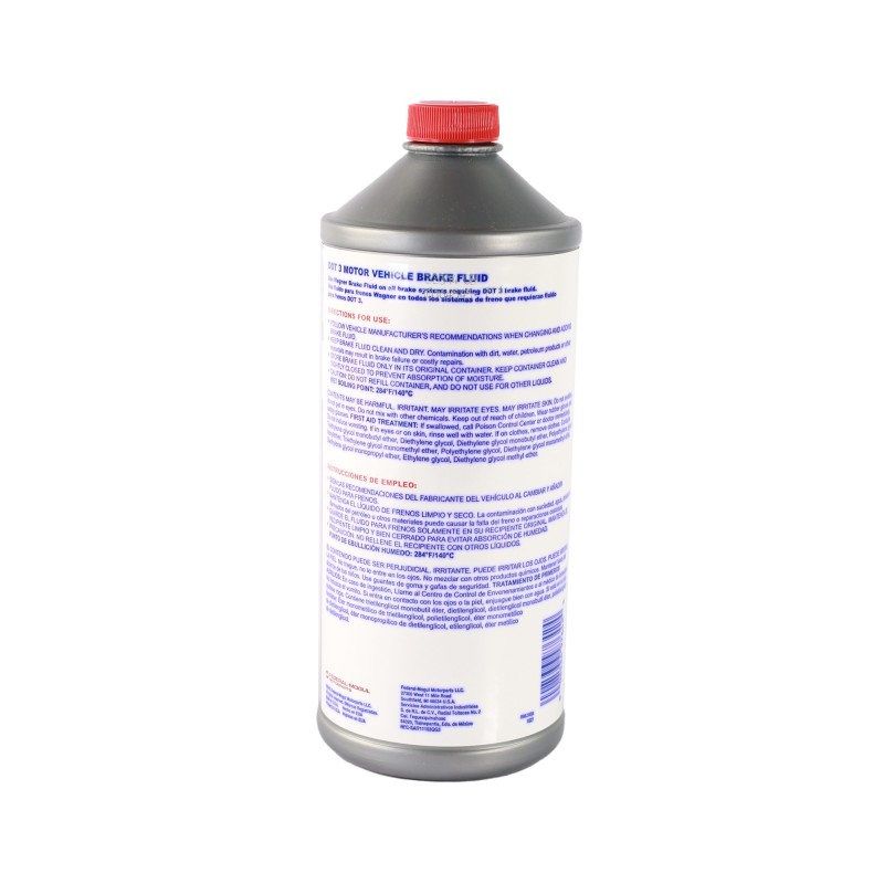 DOT3 1L (32OZ) ENVASE PLASTICO 21B LIQUIDO FRENO 2