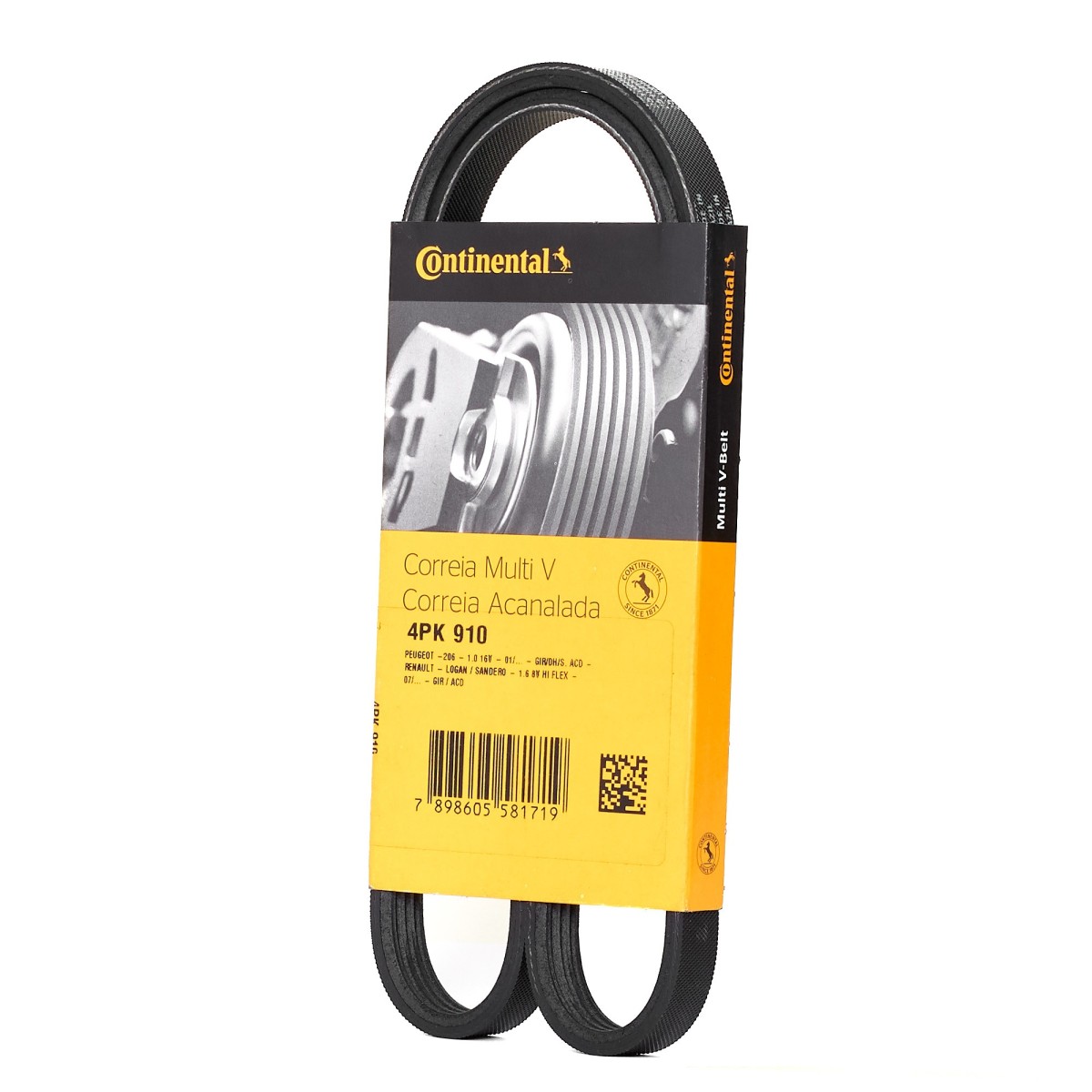 4PK910 BANDAS ACANALADAS