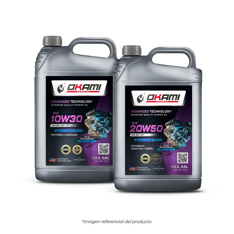 ACEITE SAE 15W40 SEMI-SINTET CI-4/SL 1LT