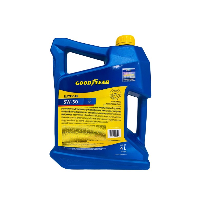 ACEITE FULL SINTETICO SAE 5W30 SP 1GL 2