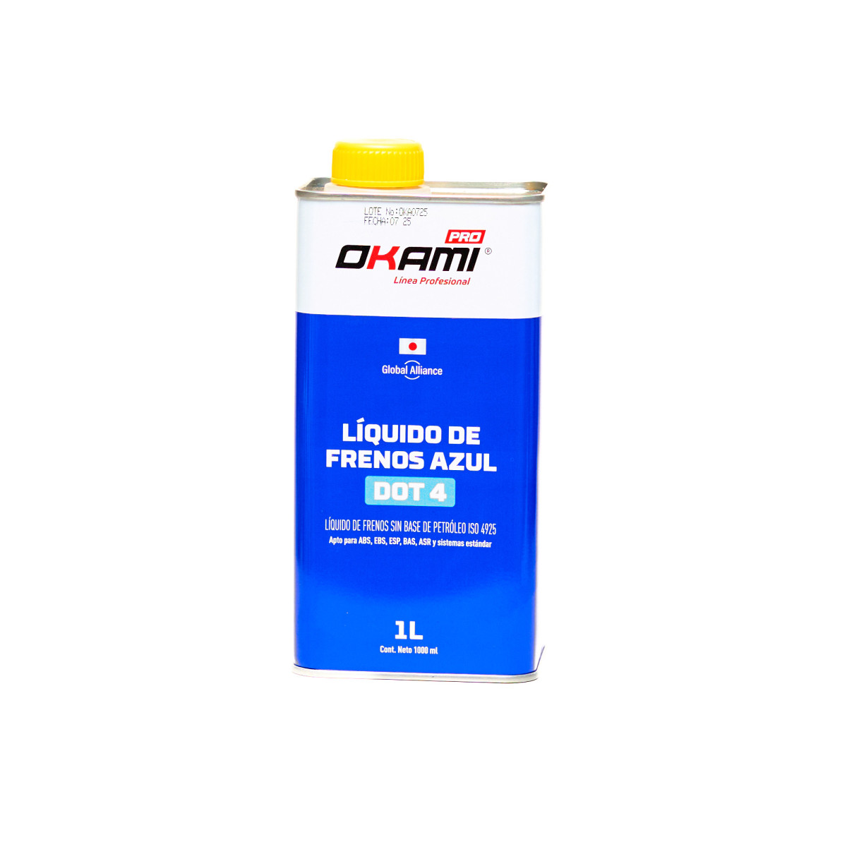 DOT4 AZUL 1L LIQUIDO DE FRENO