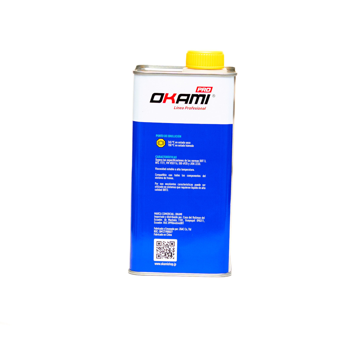 DOT3 AZUL 1L LIQUIDO DE FRENO