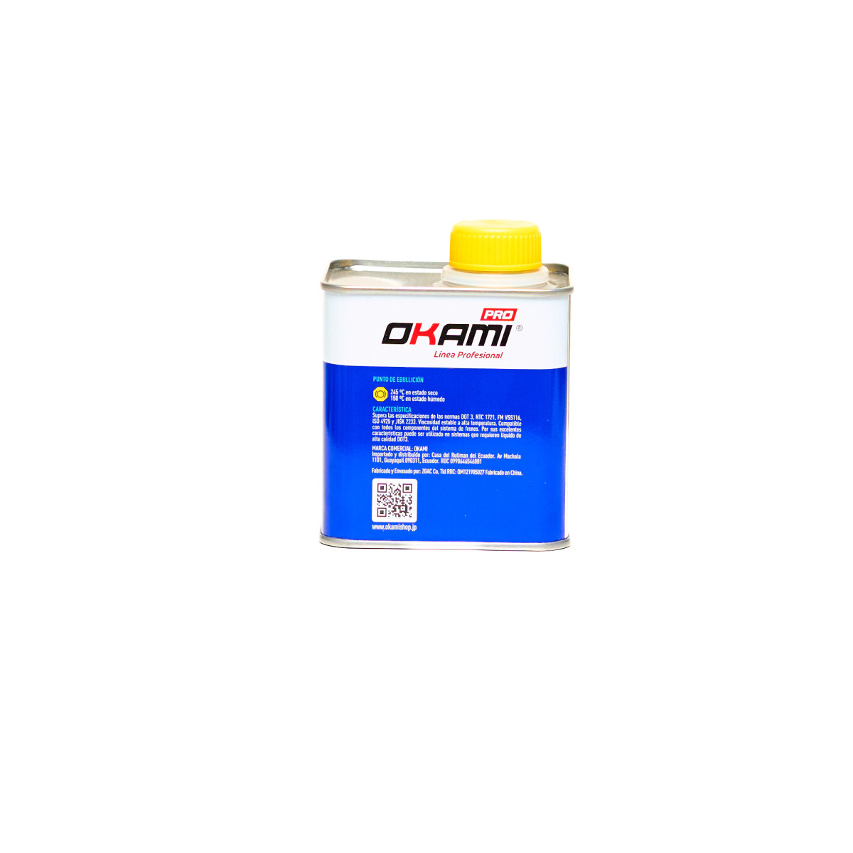 DOT3 AZUL 500ML LIQUIDO DE FRENO