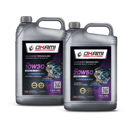 KIT ECOMMERCE SEMI-SINT 12GL 20W50 + 12GL 10W30