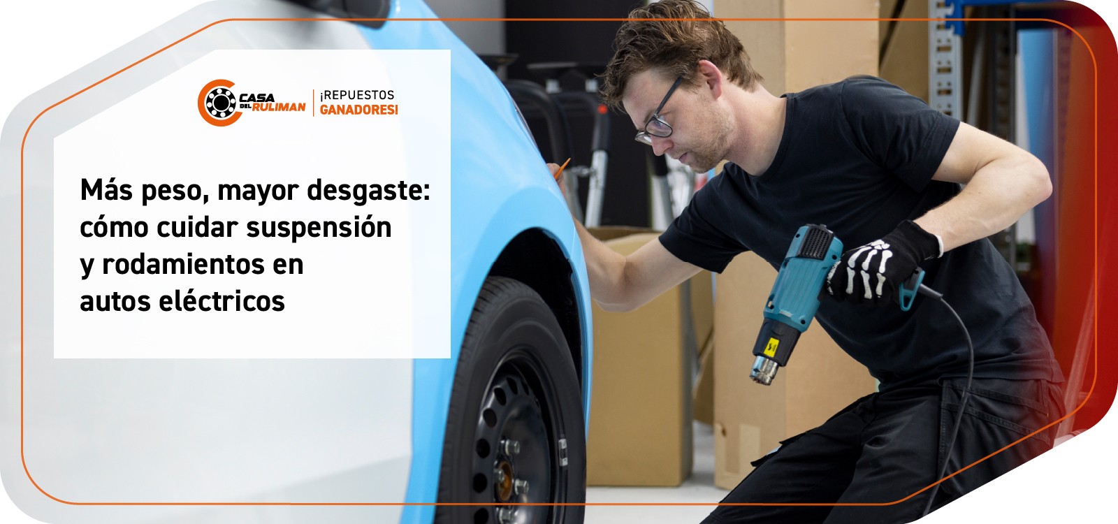 Más peso, mayor desgaste: cómo cuidar suspensión y rodamientos en autos eléctricos Más peso, mayor desgaste: cómo cuidar suspensión y rodamientos en autos eléctricos